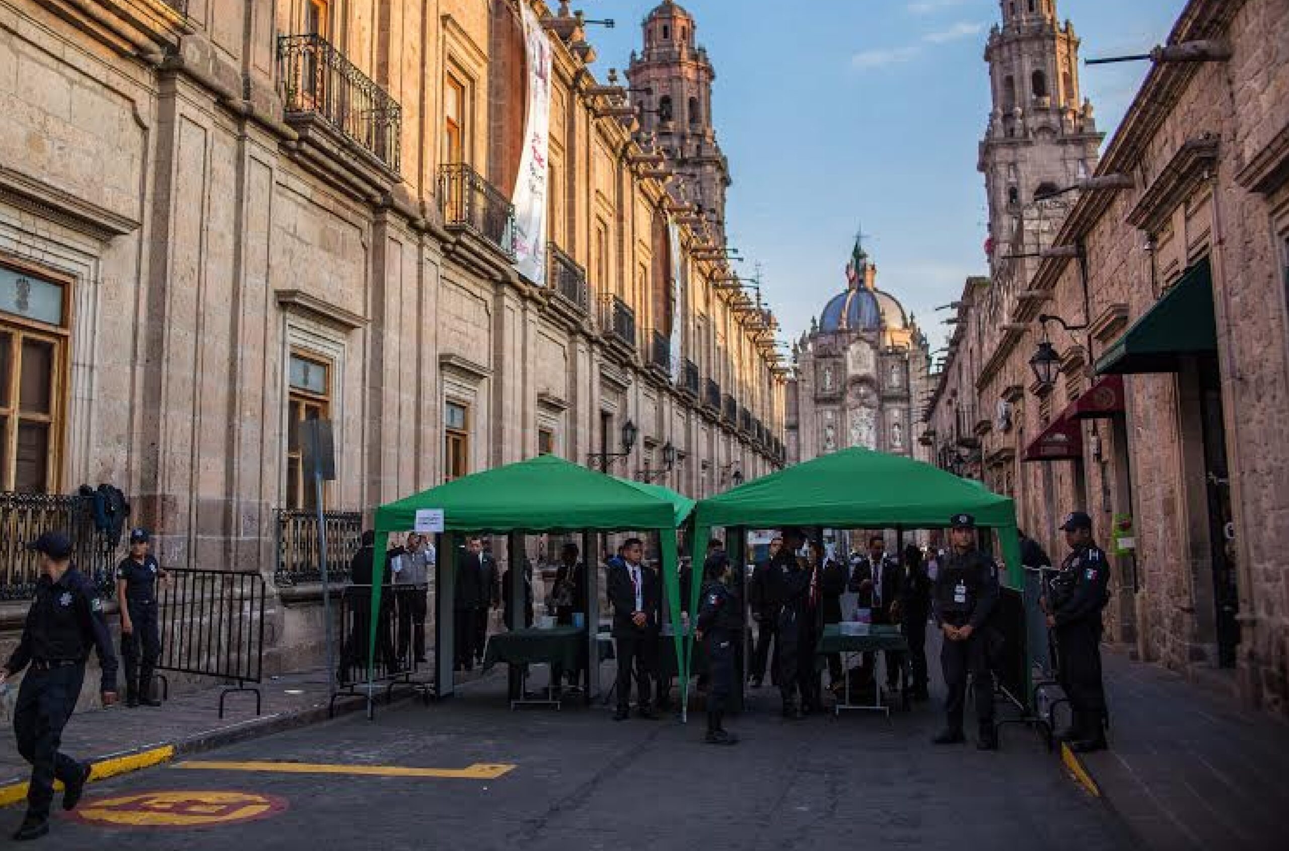 Instalarán 4 macrofiltros de seguridad para Fiestas Patrias en Morelia