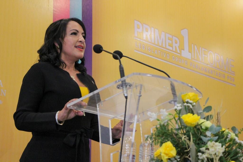 Lupita Díaz primer informe