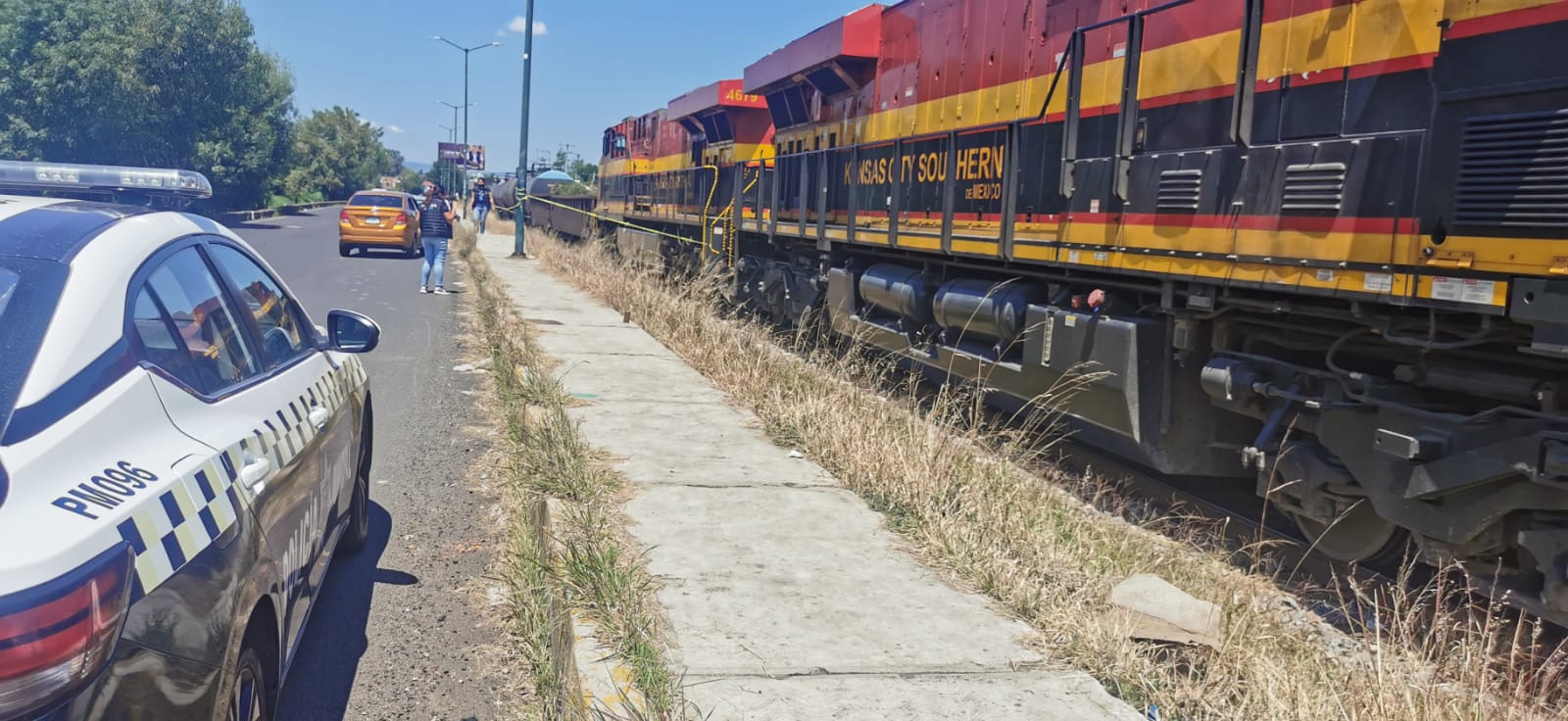 Muere sujeto arrollado por el tren en Morelia