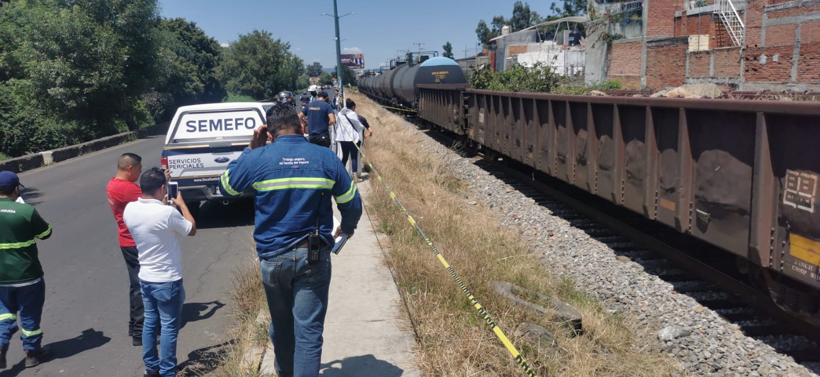 Muere sujeto arrollado por el tren en Morelia