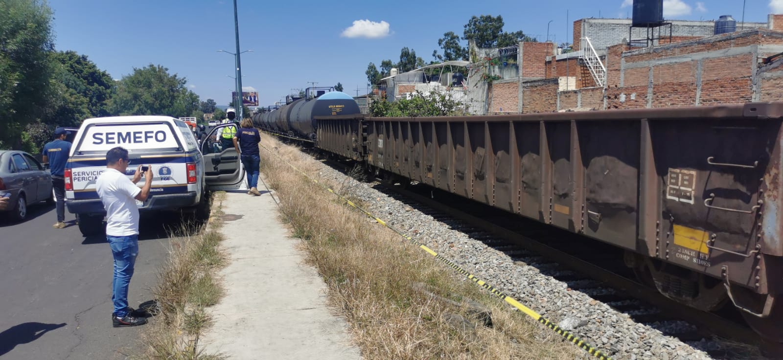 Muere sujeto arrollado por el tren en Morelia