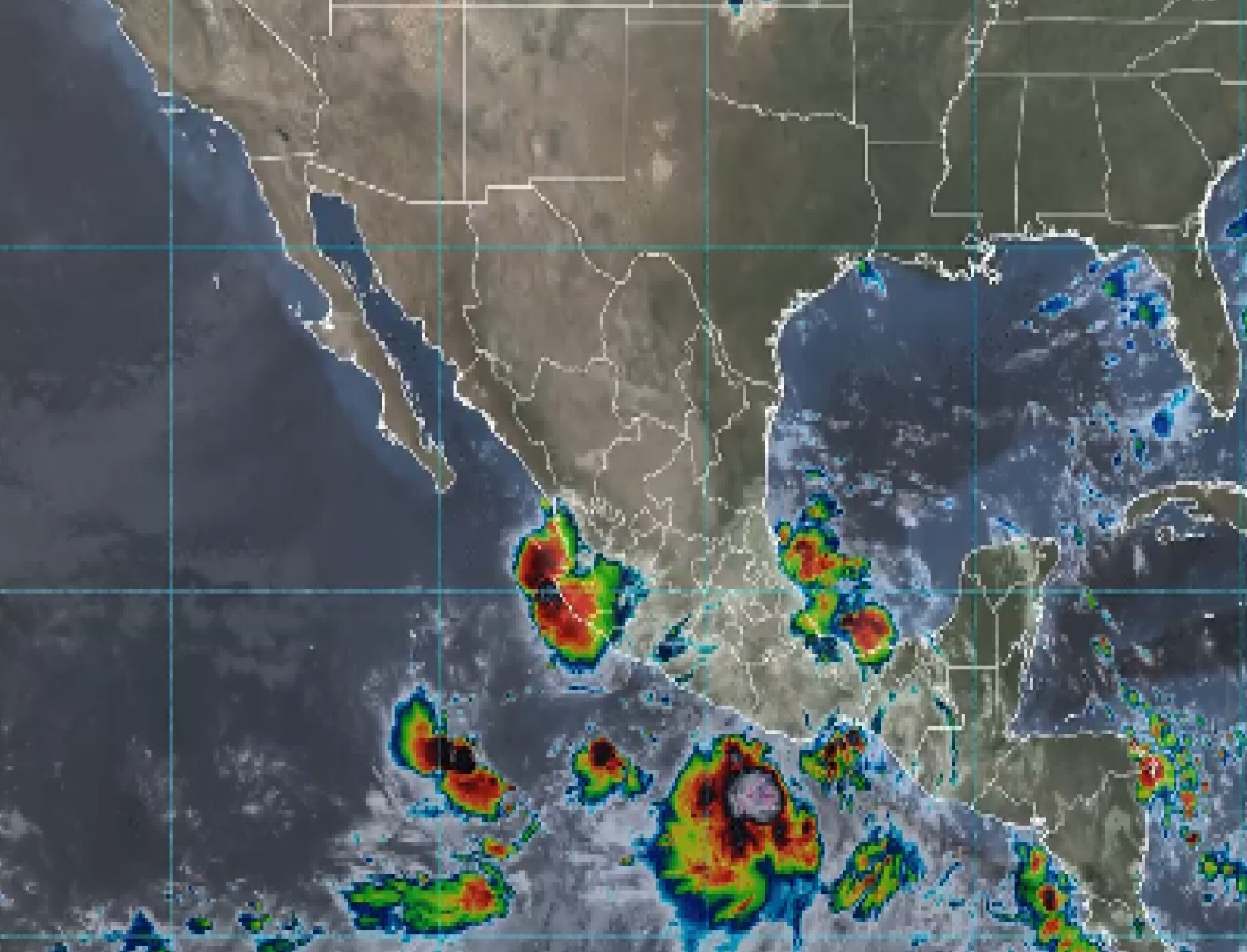 Por tormenta tropical Lester alertan a al menos 4 estados