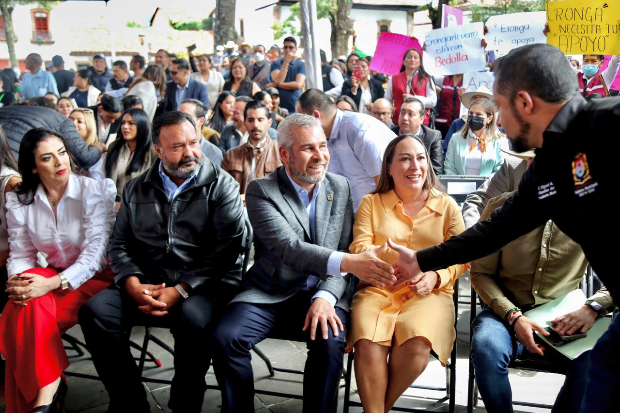 Reconocen alcaldes apoyo Michoacán