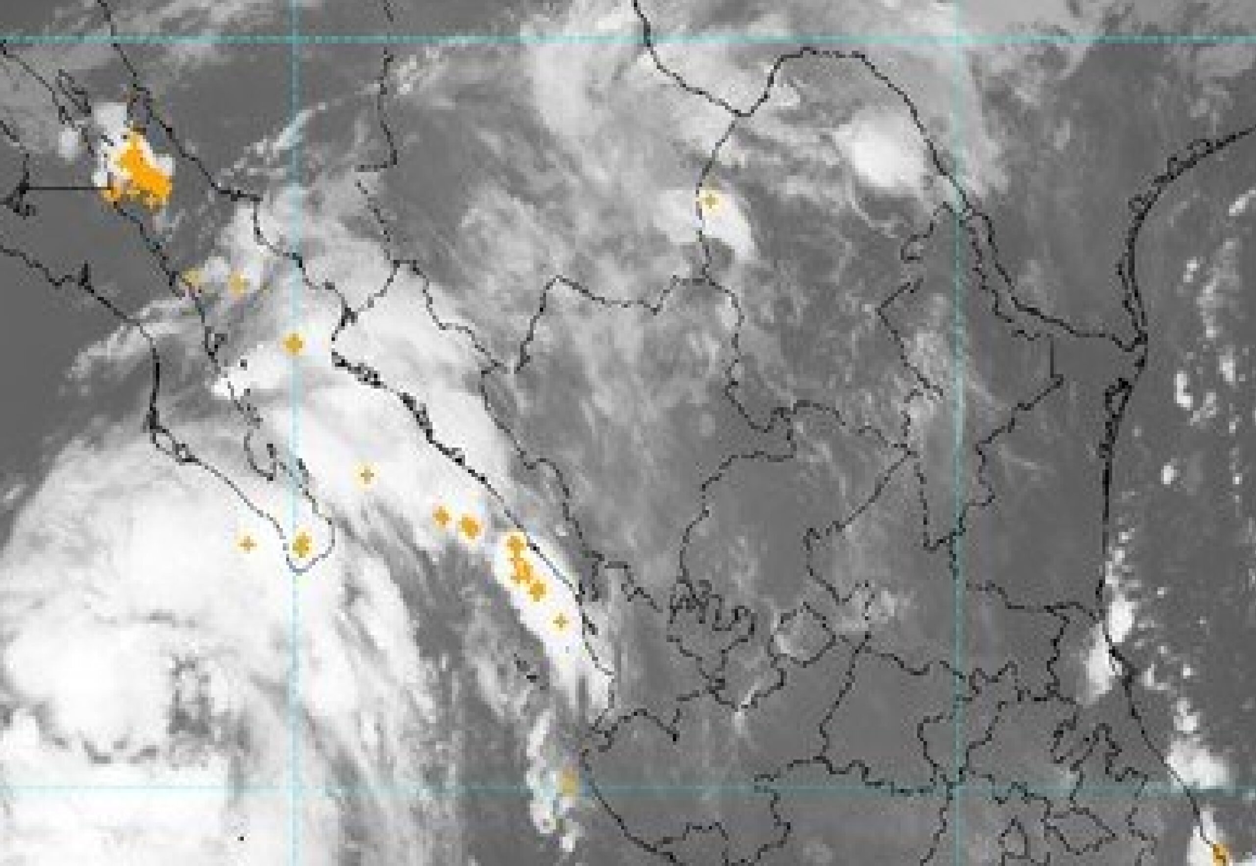 Se forman en el Pacífico la tormenta tropical Javier