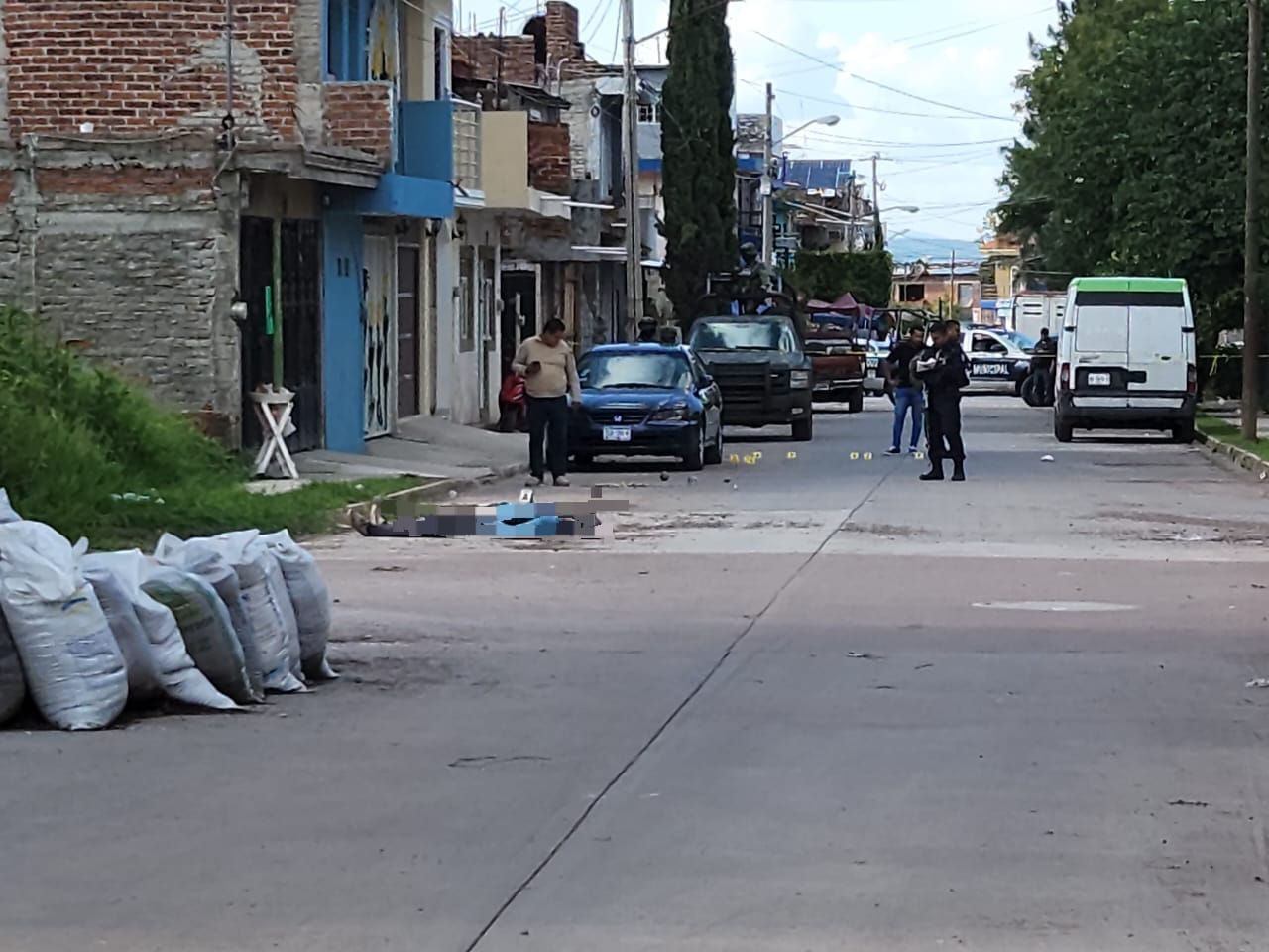 Asesinan a balazos a un hombre en Jacona