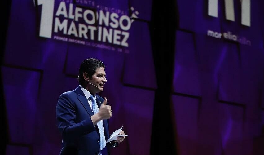 Casi 3 mdp gastó Alfonso Martínez en su primer Informe de Gobierno