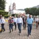 Continúa Bedolla con evaluación de daños en Coalcomán por sismos en Michoacán