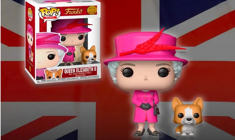 'funko' de la reina Isabel II