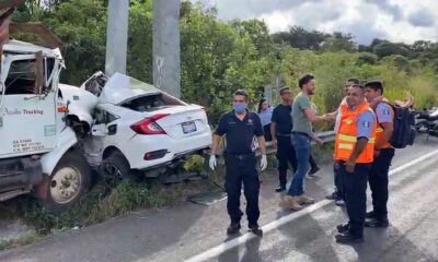 Accidente autopista Siglo XXI