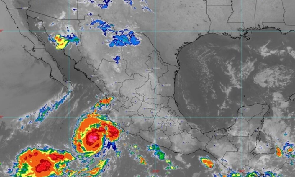 "Orlene" ocasionará lluvias intensas en costas del Pacífico