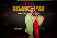 Celebra Netflix alfombra roja de Belascoarán