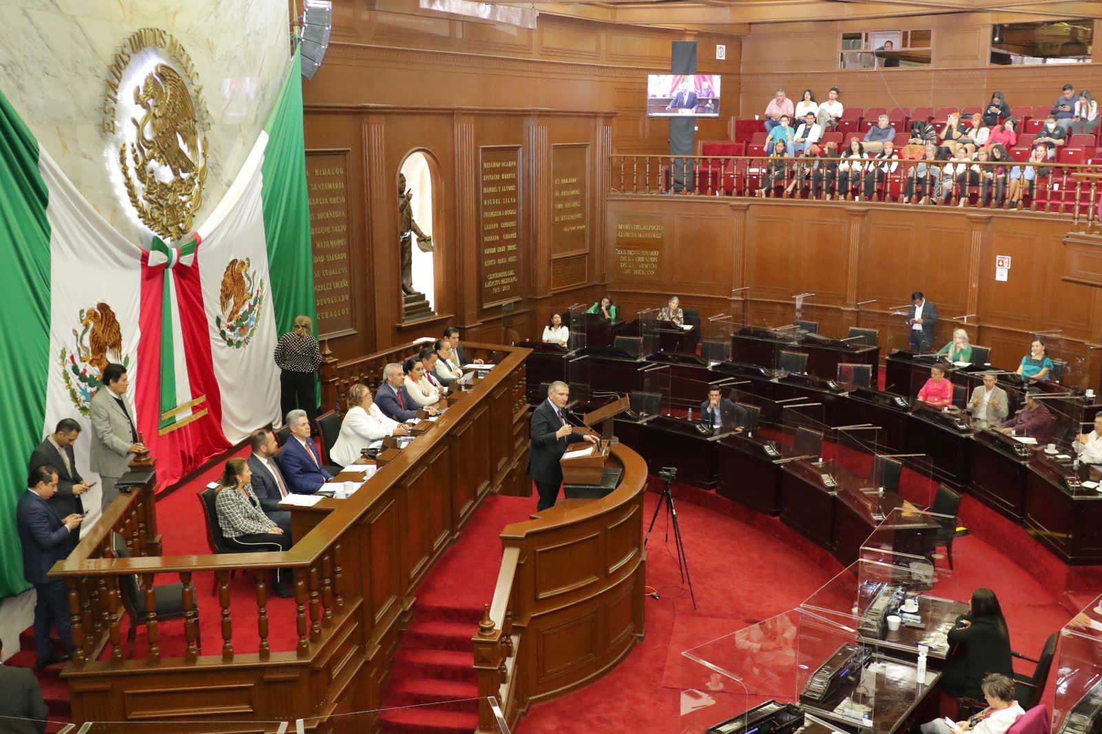 GPPAN no acudió a la Cámara por desacuerdos en militarización
