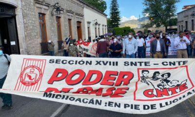 Hoy marcha la CNTE en Morelia, tome precauciones