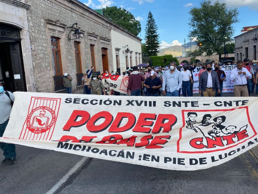 Hoy marcha la CNTE en Morelia, tome precauciones