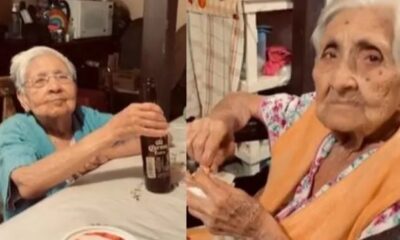 Mujer 105 años regaña hija