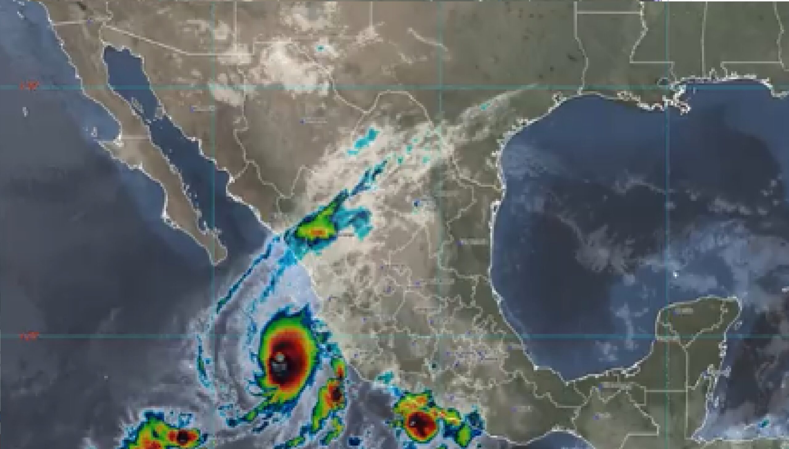 Provocará Orlene lluvias fuertes en al menos 4 estados