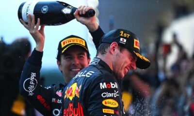 Sube Checo Pérez al podio en Gran Premio de Japón