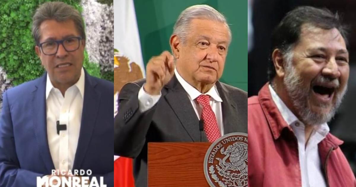 Suma AMLO a Noroña y Monreal a corcholatas para 2024