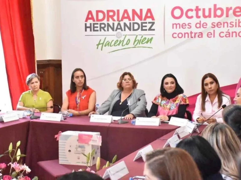 En el marco del Mes Rosa, Julieta García Zepeda llamó a cerrar filas contra el cáncer de mama en Michoacán e impulsar acciones de prevención y diagnóstico oportuno