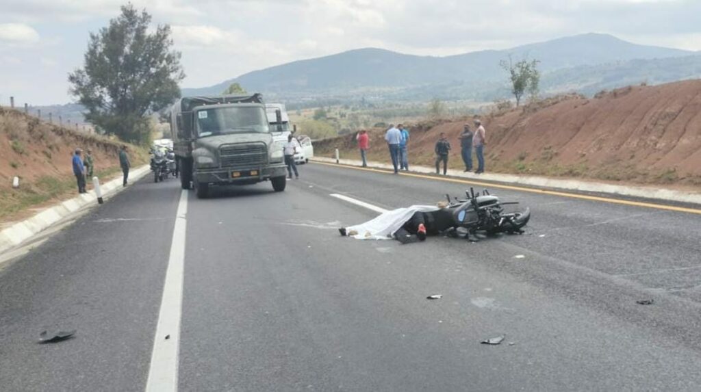 Motociclista muere en accidente sobre la Autopista de Occidente