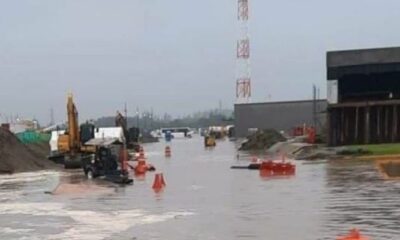 Otra vez, se inunda refinería Dos Bocas en Tabasco