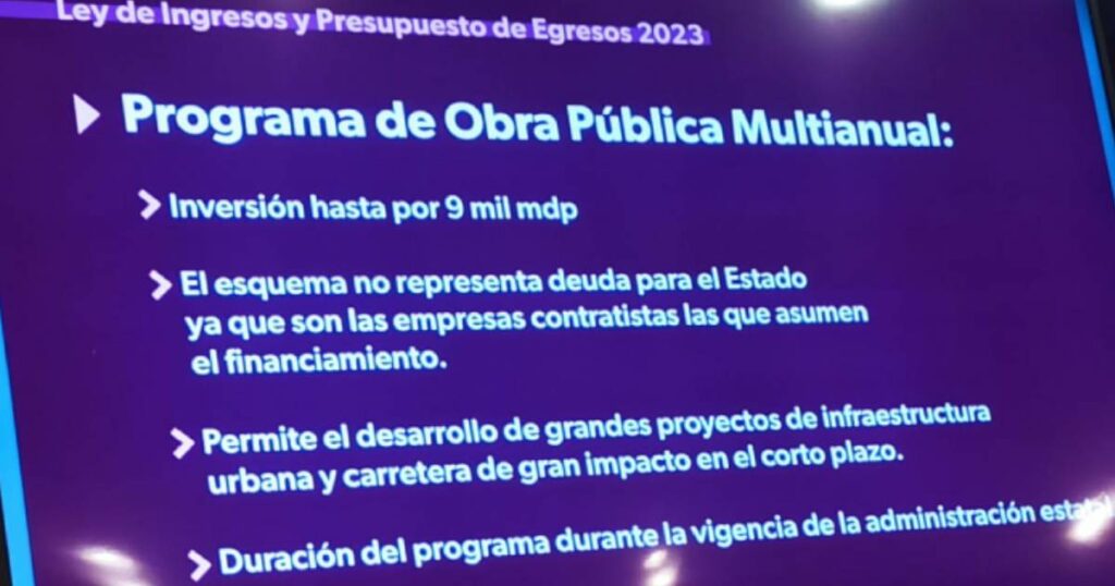 Anuncian aumento presupuestal 2023 a educación y SSP