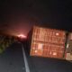 Chocan dos camiones en la autopista Siglo XXI, hay un fallecido