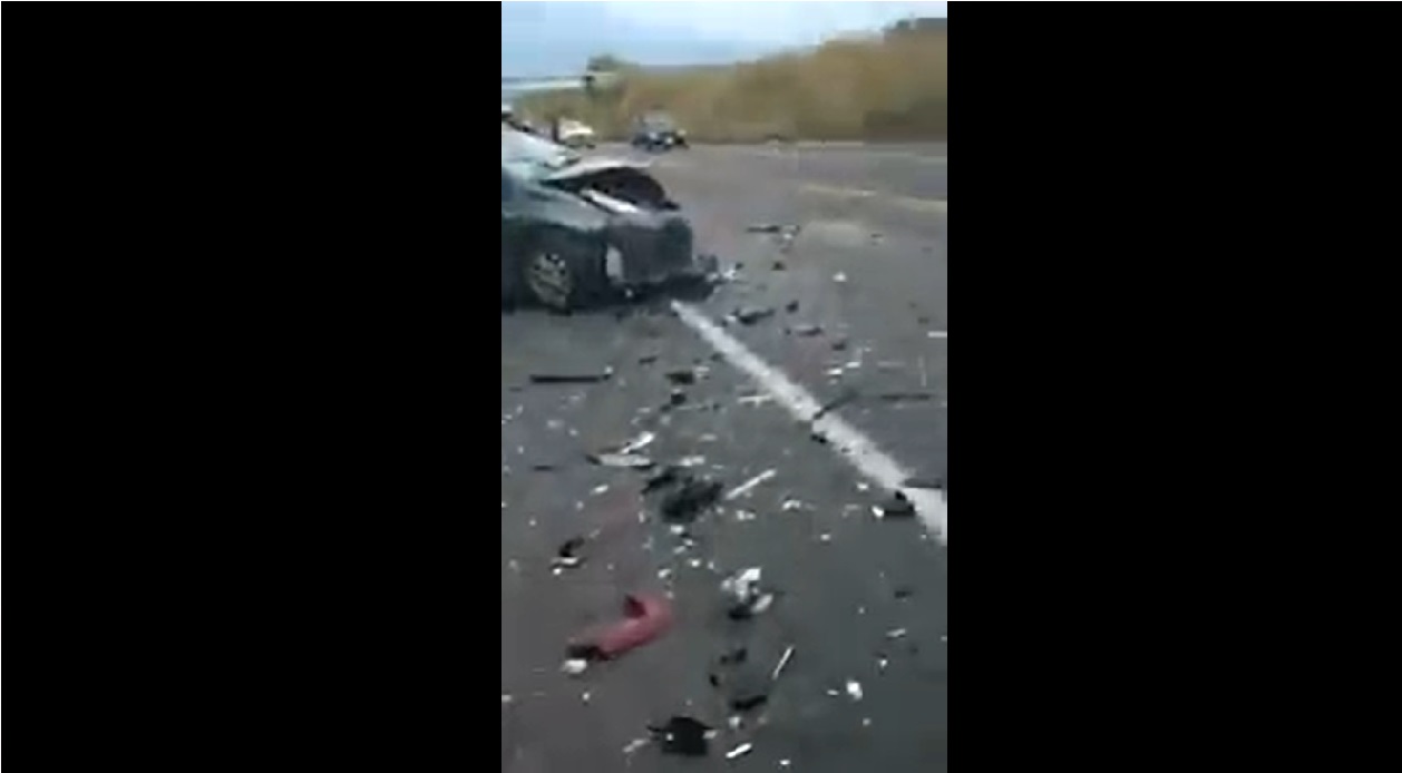 Choque en la autopista Siglo XXI deja 4 heridos graves