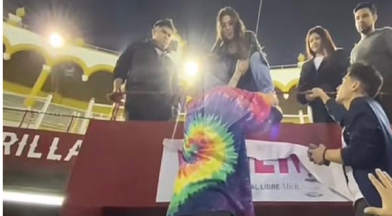 Danny Ocean ayuda a fans durante balacera en Morelia