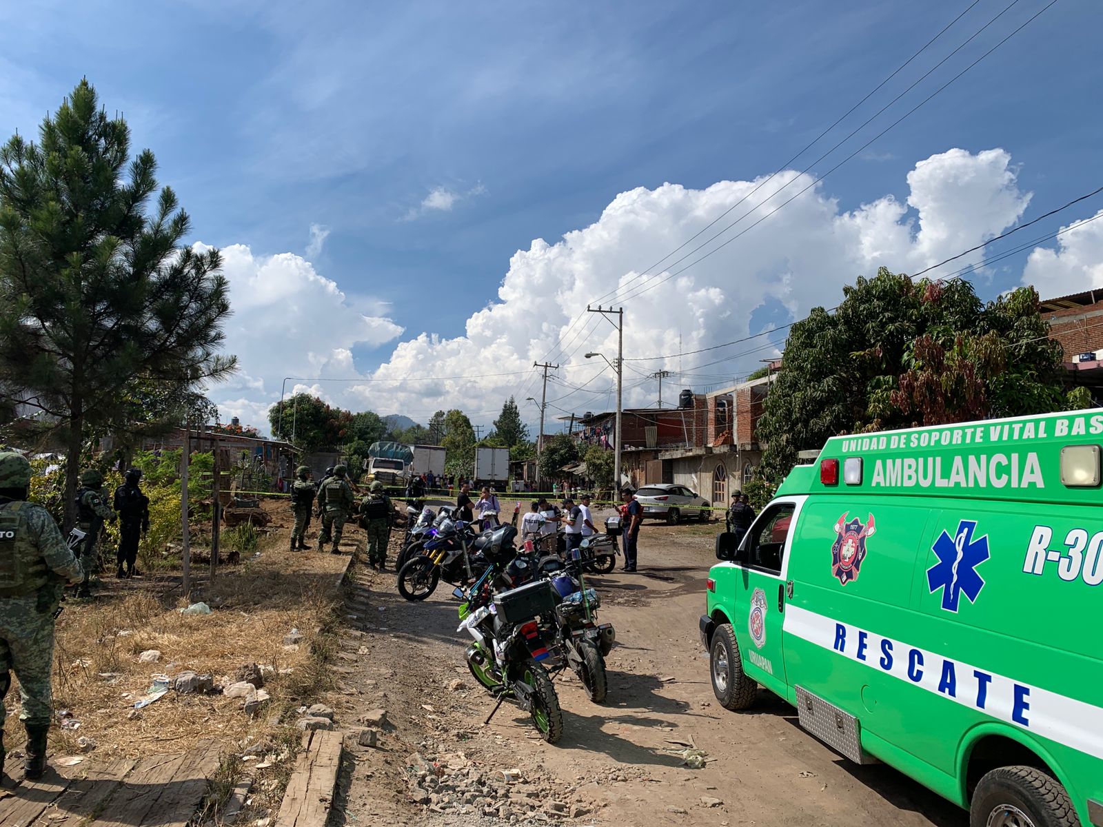 En las últimas horas reportan ejecutados en Uruapan