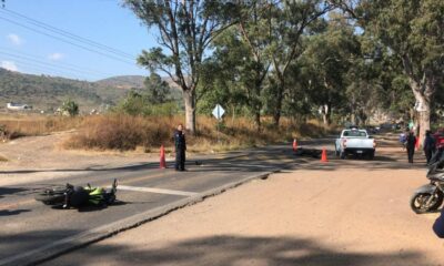 Esclarecen accidente de motociclistas en carretera Morelia-Mil Cumbres