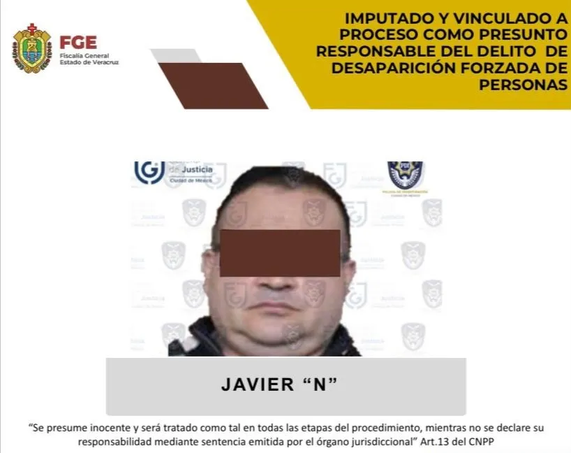 Por desaparición forzada, vinculan a proceso a Javier Duarte