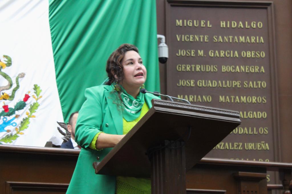 Gabriela Cázares legalización del aborto