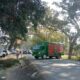 Manifestantes bloquean la carretera Zamora-Carapan en Chilchota