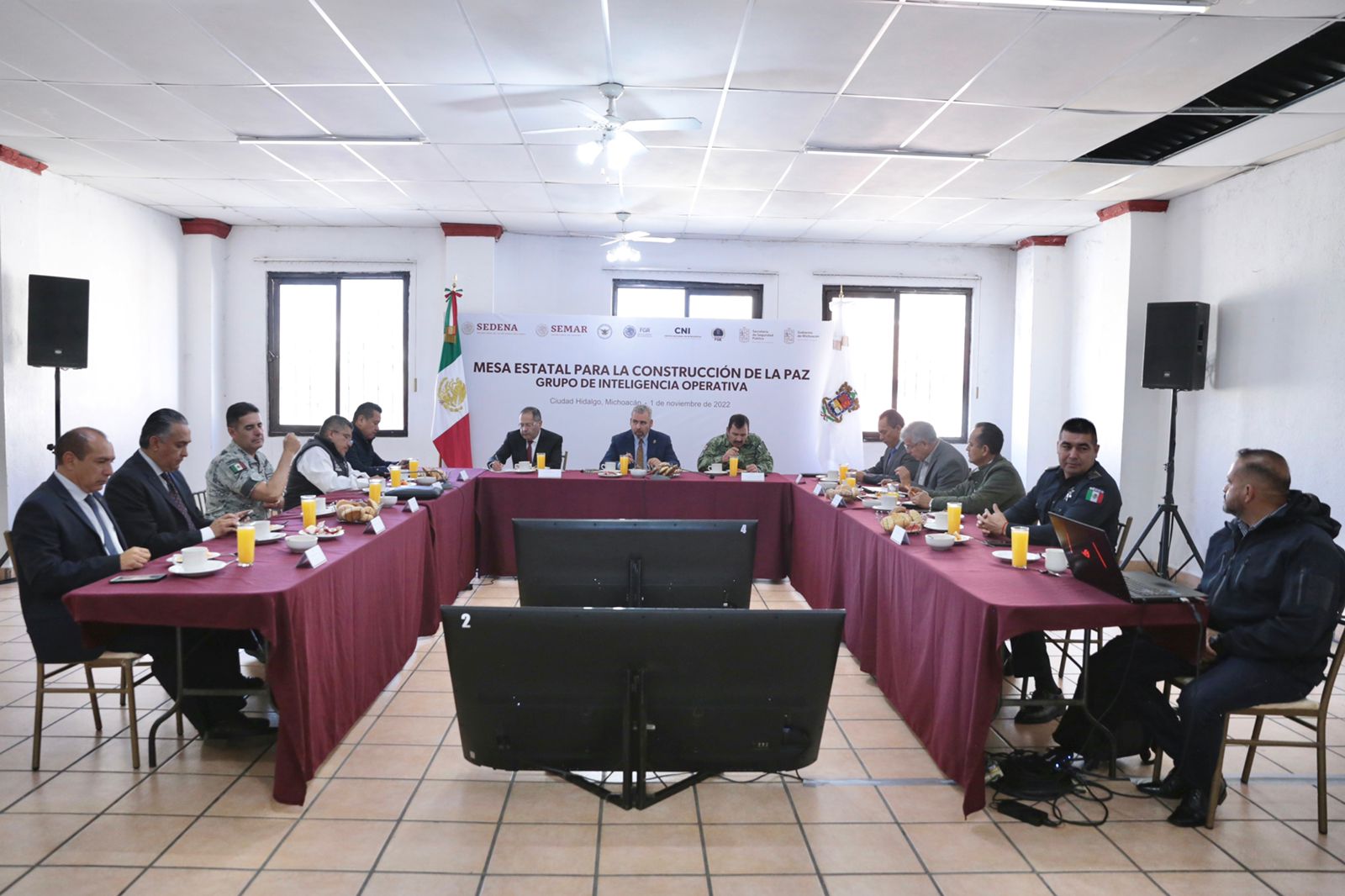 Mesa de seguridad Ciudad Hidalgo