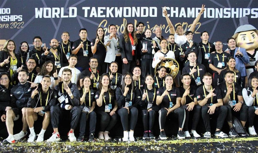 México campeón Taekwondo