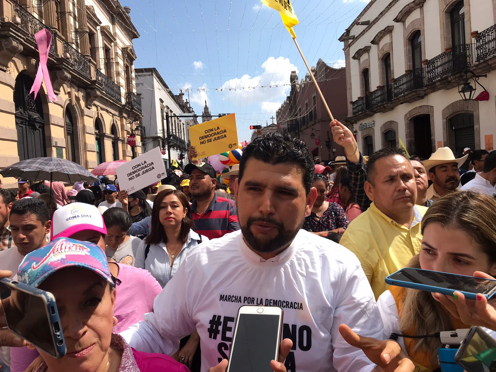 PRD nació defendiendo la democracia, hoy no será distinto Octavio Ocampo