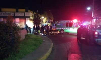 Panadero lesionado tras chocar su moto contra glorieta en Zamora