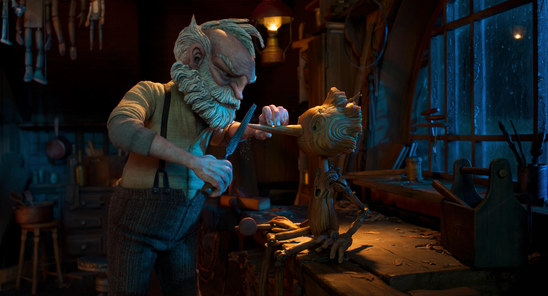 Presentan tráiler oficial de Pinocho de Guillermo del Toro