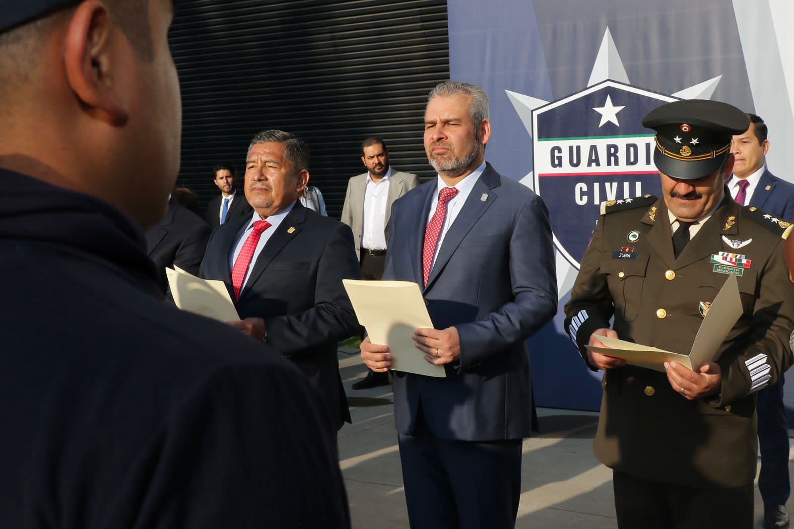 Alfredo Ramírez Bedolla hizo un reconocimiento a las labores coordinadas de la Guardia Civil con instituciones de seguridad pública