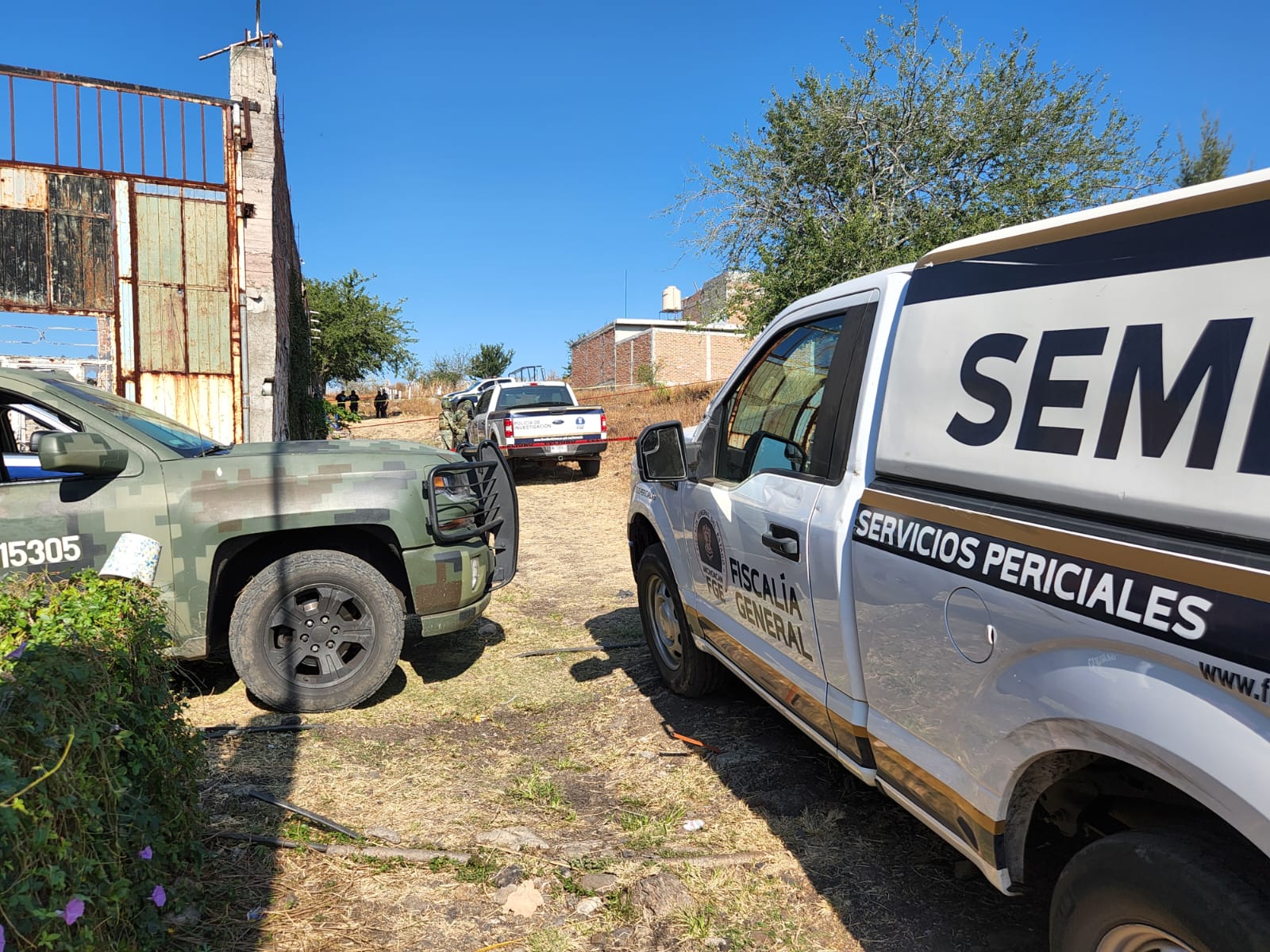 Sujeto no identificado es ejecutado a balazos por la espalda