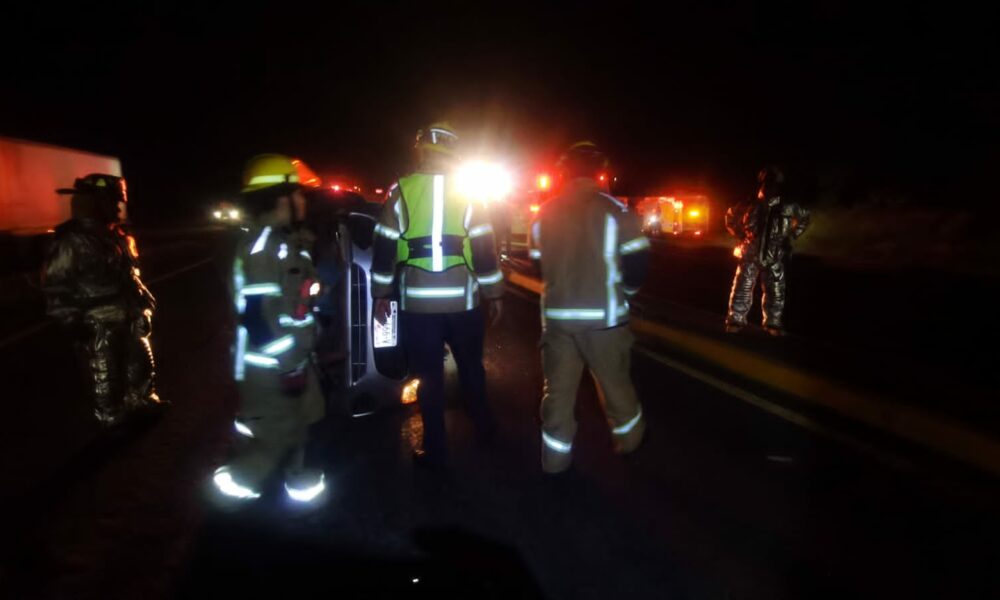 Se registra accidente en la carretera a la Presa de Cointzio