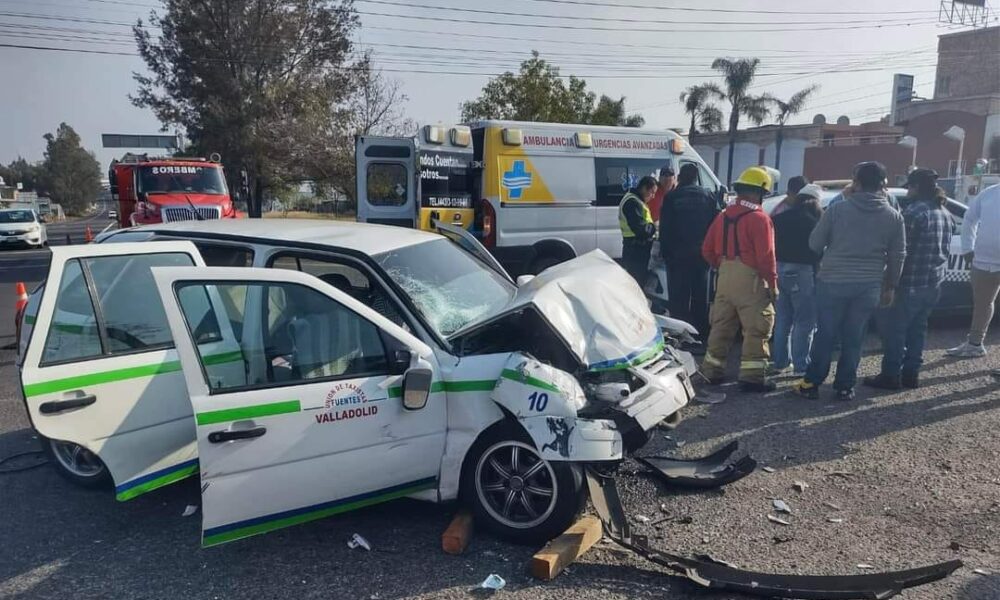 accidentes en la salida a Quiroga y Pátzcuaro 1