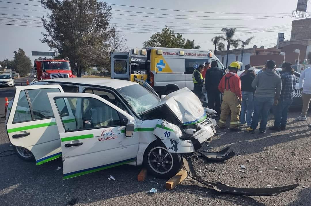 accidentes en la salida a Quiroga y Pátzcuaro 1