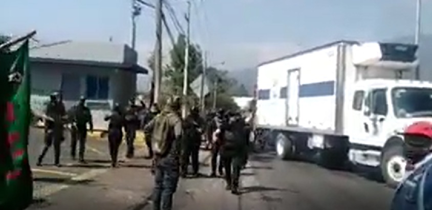 policías CNTE Uruapan