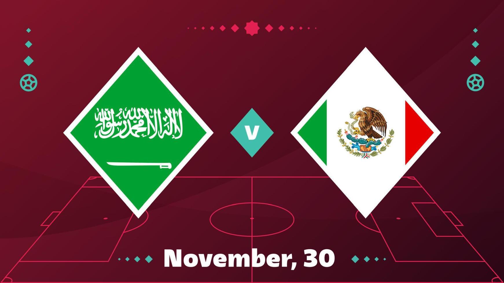 México va por el pase a octavos frente a Arabia Saudita; matar o morir