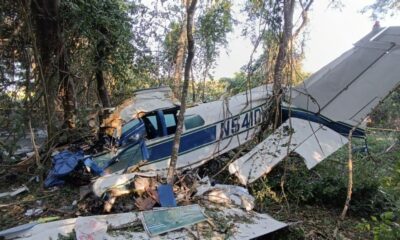 Avioneta se desploma en Puerto Vallarta, hay 2 heridos