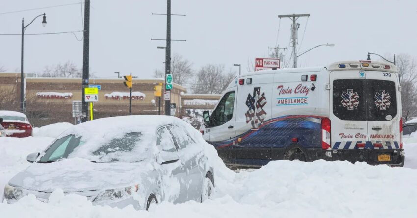 Estados Unidos Tormenta invernal