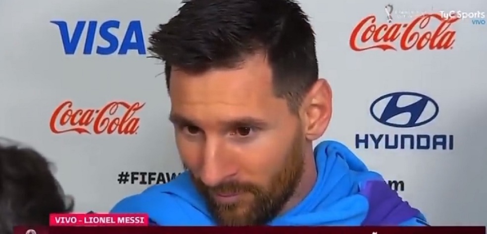 Messi reacción Canelo