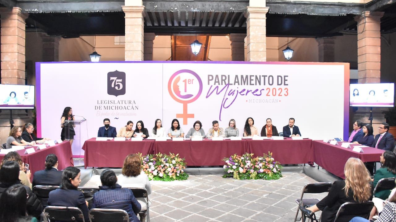 Parlamento de Mujeres Michoacán 2023